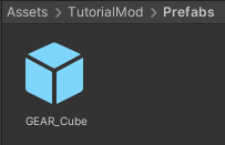 Create New Prefab